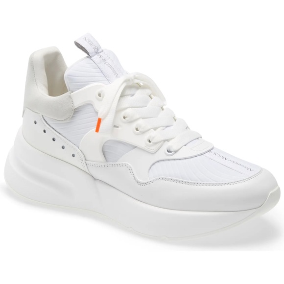 Alexander McQueen Other - New Size 42 Alexander McQueen Sneakers White Silver